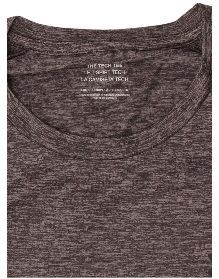 Męski t-shirt Under Armour Top 2XL, szary, nakrapiany poliester