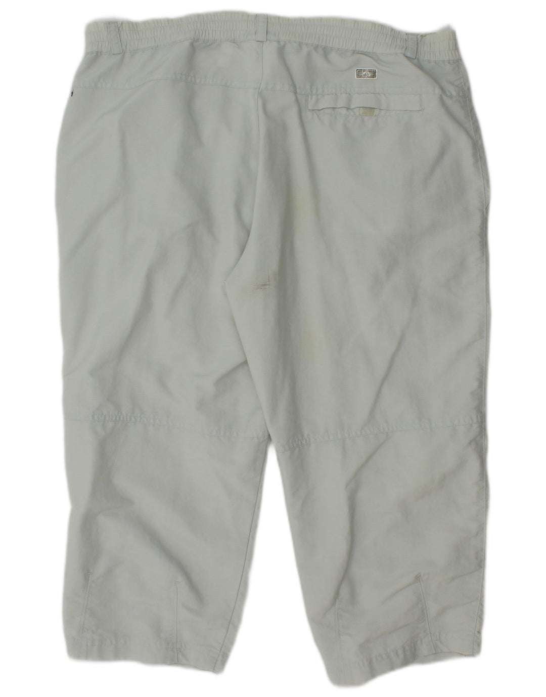 Męskie spodnie Adidas Straight Capri W34 L21 Off White Poliamid
