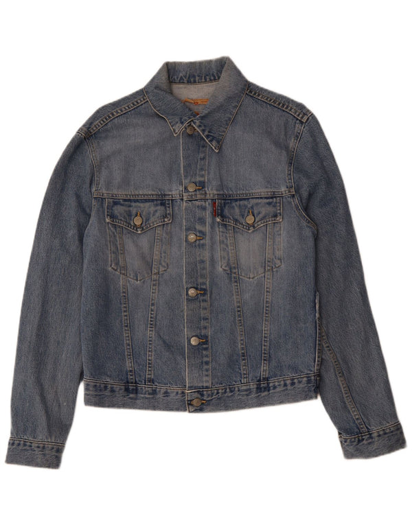 Męska kurtka dżinsowa LEVI'S UK 38, średnioniebieska, bawełniana