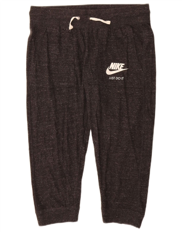 Damskie spodnie dresowe Nike Capri Joggers UK 14 Średnioszare nakrapiane