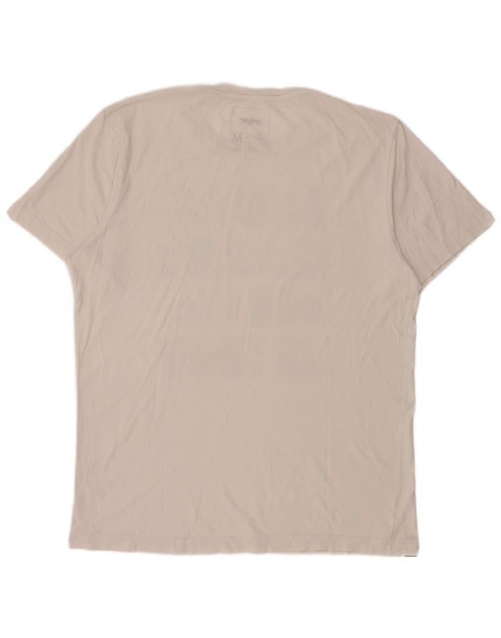 Męski T-shirt z grafiką Rip Curl, średni biały
