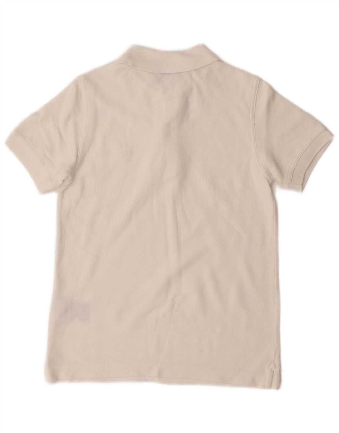 Chłopięca koszulka polo Benetton 7-8 lat, średnia biała bawełna