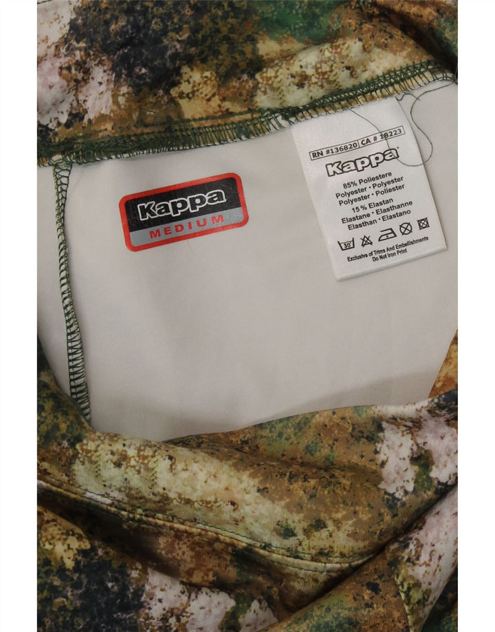 Legginsy damskie Kappa UK 14 Średni wielobarwny poliester w kamuflażu