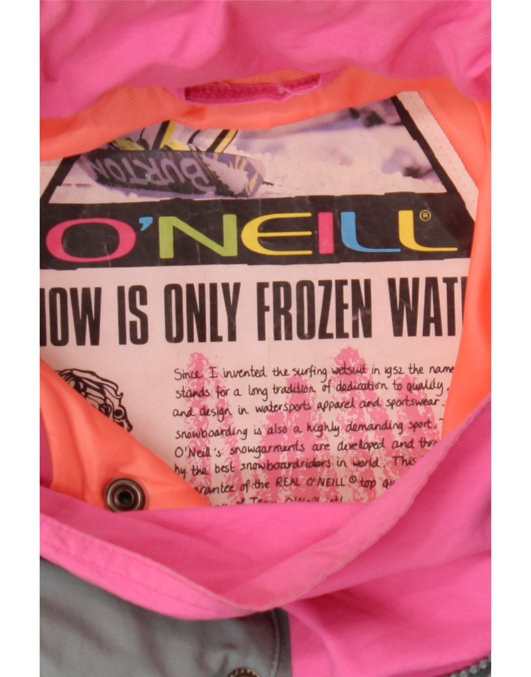 Męska kurtka narciarska O'Neill Graphic Anorak UK 44 2XL Wielobarwny blok kolorów