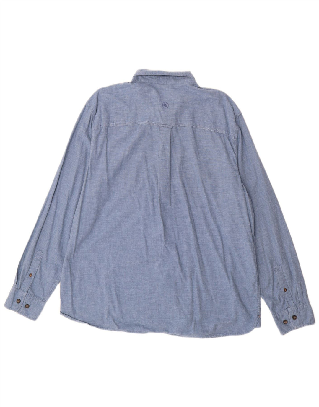 Koszula męska Fat Face 2XL, niebieska, bawełniana w prążki