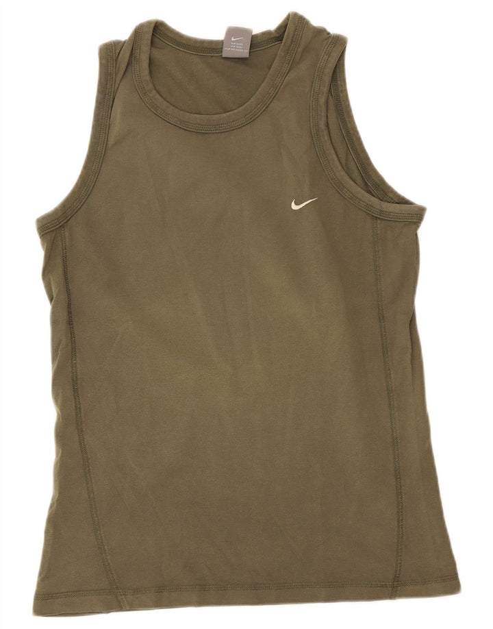 Męska koszulka z kamizelką Nike, UK 42/44, duża, khaki