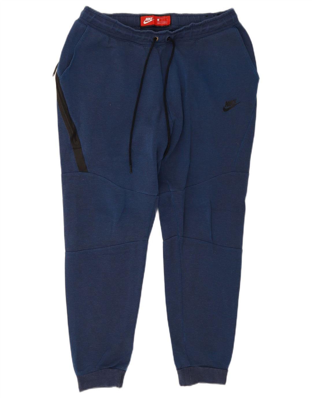Męskie spodnie dresowe Nike, duże, niebieskie, bawełniane