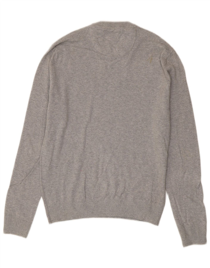 Męski sweter z okrągłym dekoltem Jack Wills, średnioszary