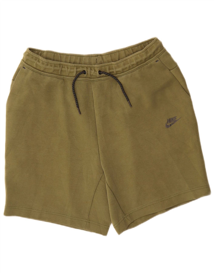 Męskie spodenki sportowe Nike, duże, bawełniane w kolorze khaki