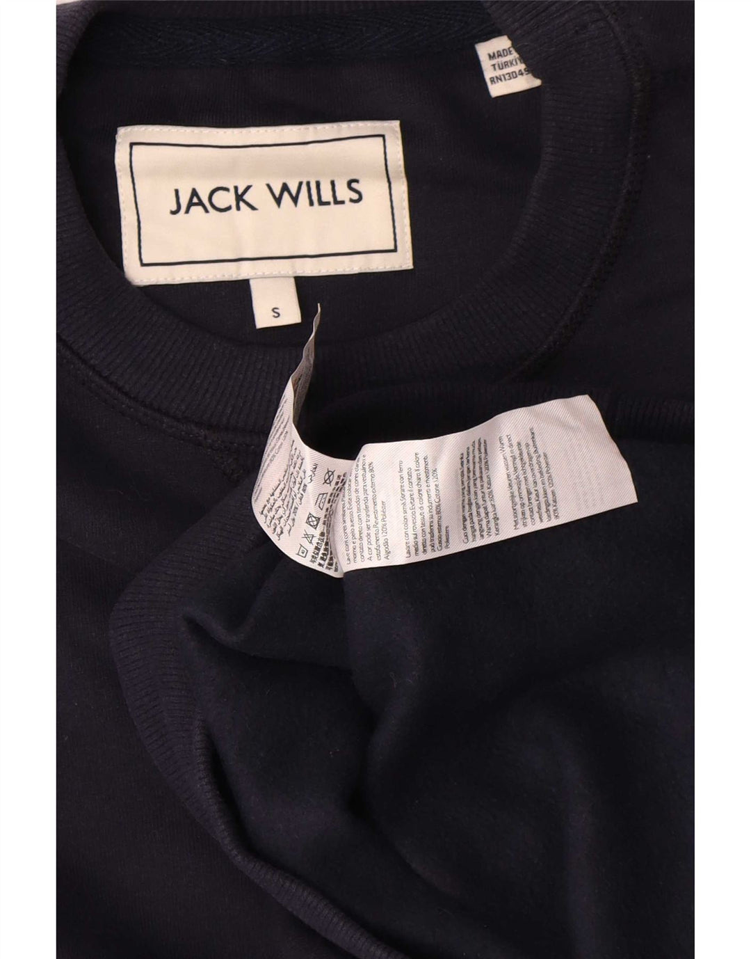 Bluza męska Jack Wills, mała, granatowa, bawełniana