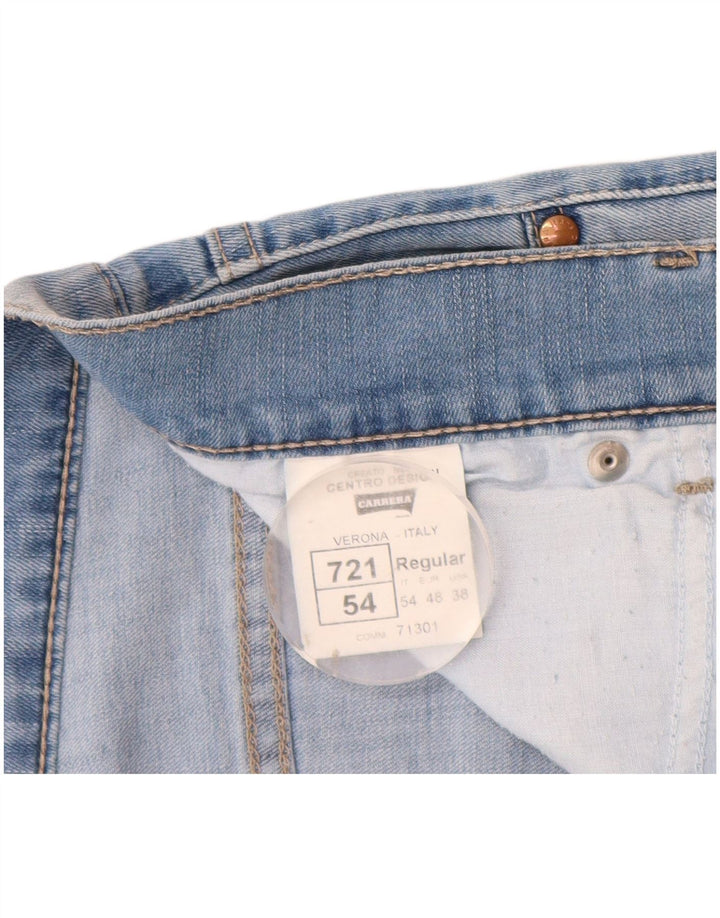 Męskie spodenki jeansowe Carrera 721 W38 XL, niebieska bawełna