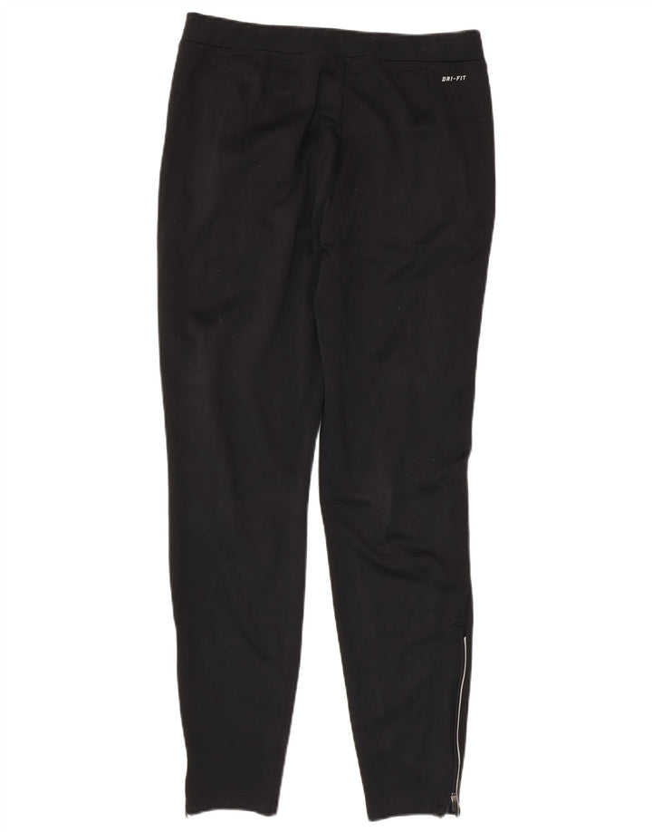 Damskie spodnie dresowe Nike UK 14, duże, czarne, poliestrowe