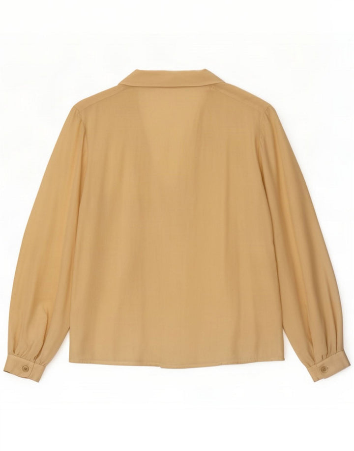 Bluzka koszulowa damska Vintage UK 14 Medium Beige