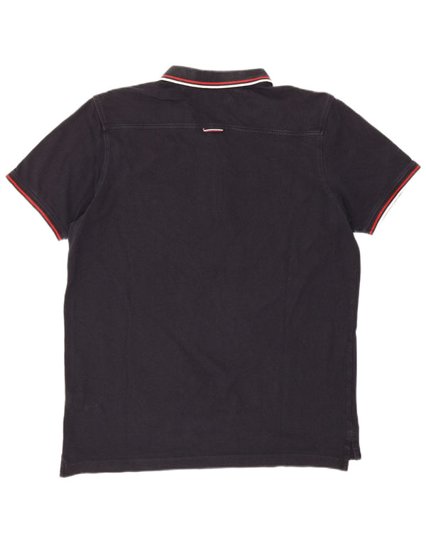 Męska koszulka polo Slim Fit Tommy Hilfiger XL, granatowa, bawełniana