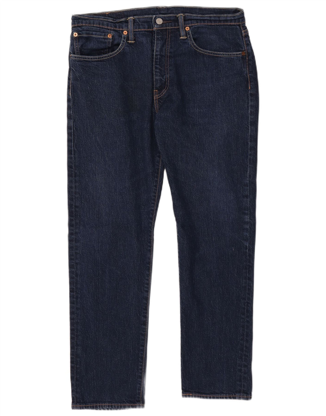 Męskie jeansy LEVI'S 502 Tapered W34 L30 Granatowa bawełna