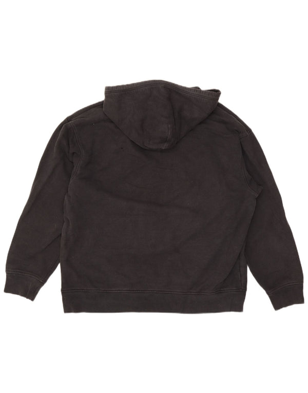 Męski sweter z kapturem Levi's o swobodnym kroju, z grafiką, duży, czarny, bawełniany