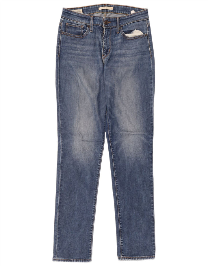 Damskie jeansy Levi's 712 Slim W28 L32 Niebieski Lyocell
