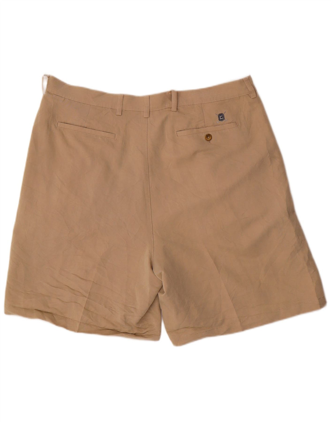 Męskie spodenki chino Chaps W40 XL beżowy sztuczny jedwab