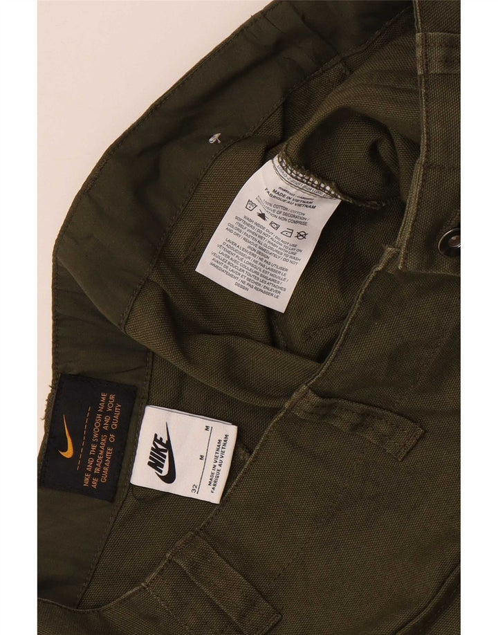 Męskie spodenki cargo Nike W32, średnia bawełna khaki