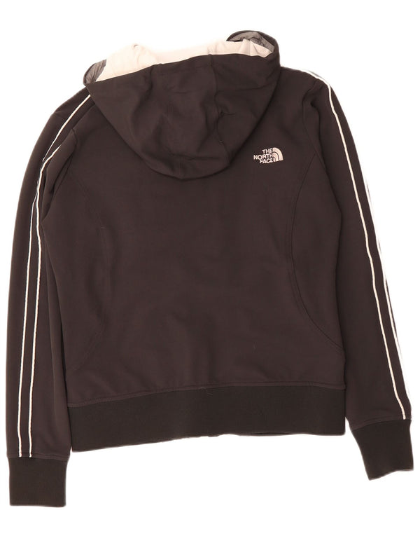 The North Face Womens Apex Hooded Windbreaker Jacket UK 14 Medium Black