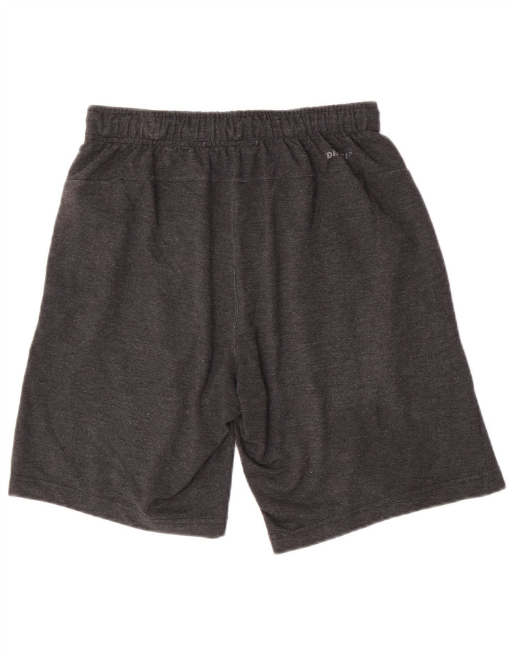 Męskie spodenki sportowe Nike Dri Fit, małe, szare, nakrapiane wiskozą