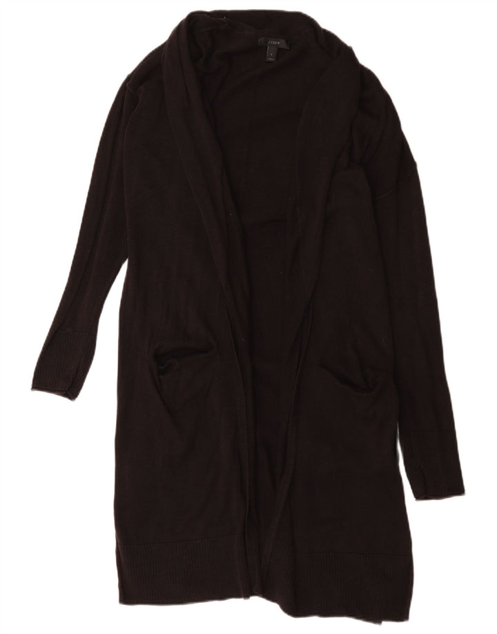 Damski sweter oversize J. Crew o długim kroju, UK 10, mały, czarny