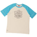 PUMA Mens Graphic T-Shirt Top Medium White Colourblock