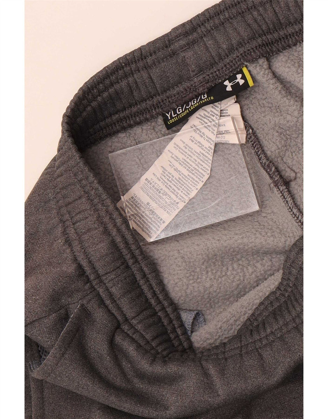 Spodnie dresowe chłopięce Under Armour Graphic na 11-12 lat, duże, szare