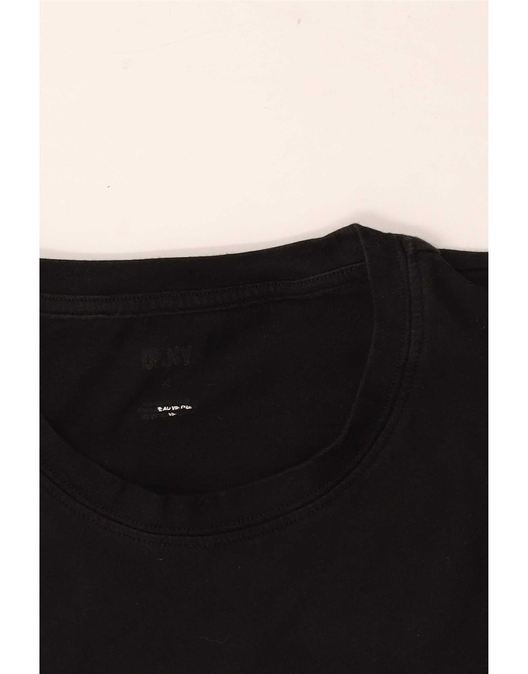 Męski T-shirt z grafiką Dkny, średni czarny