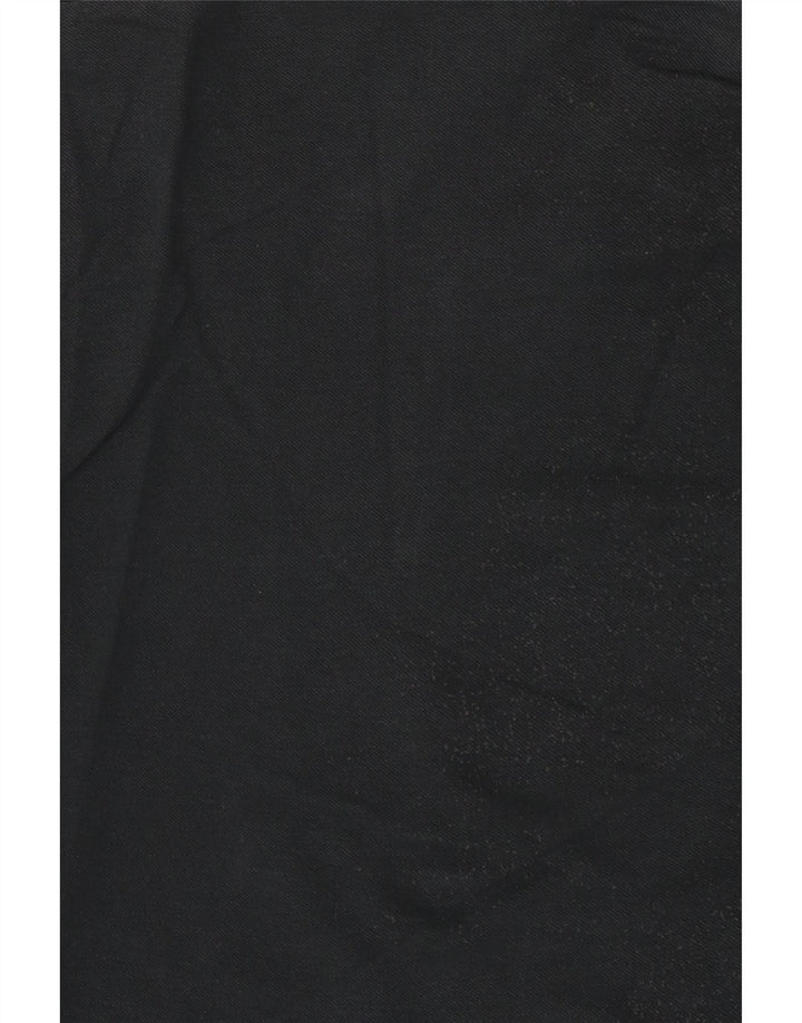 Męska koszulka z grafiką TRUSSARDI JEANS, średnia, czarna bawełna
