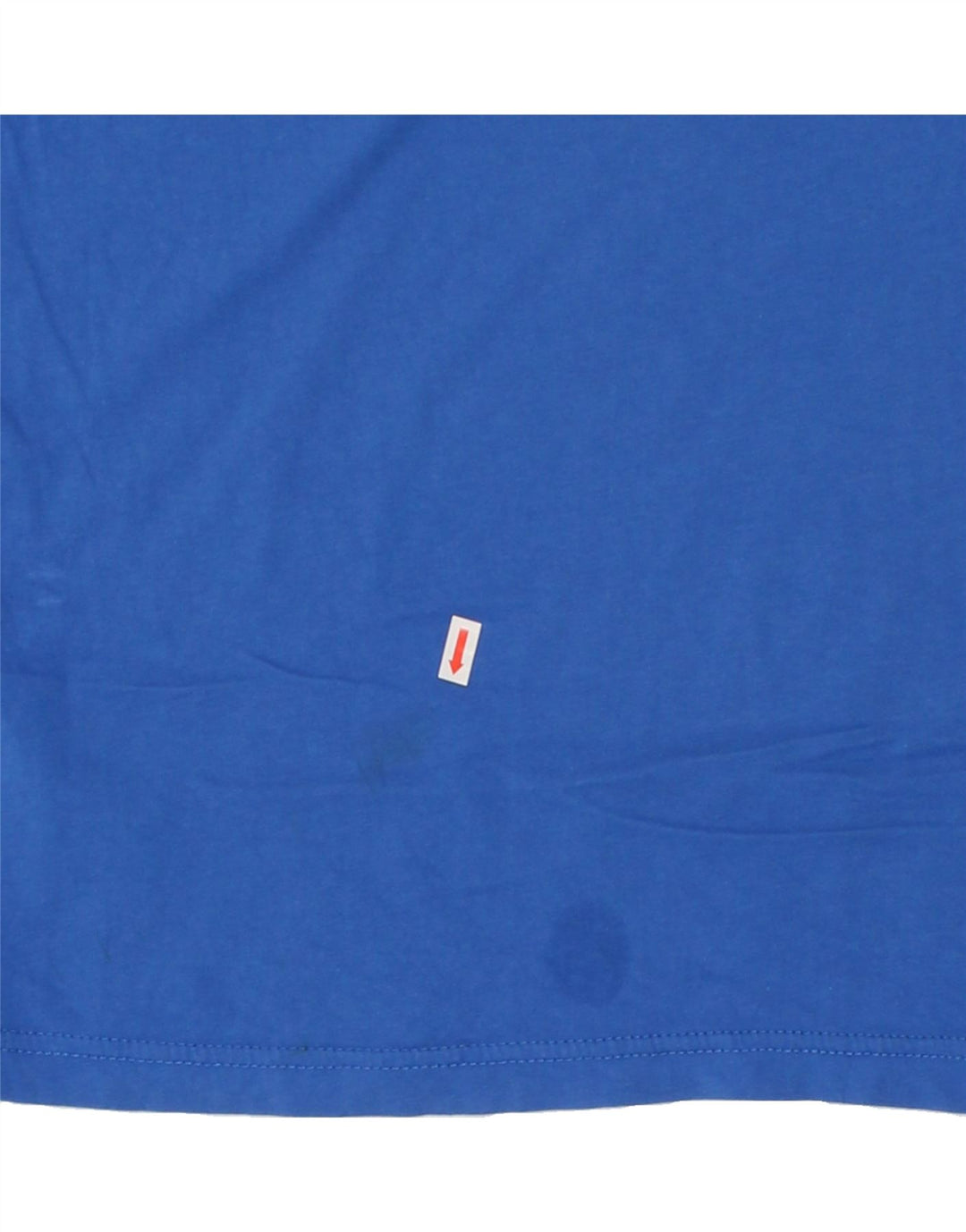 Męski T-shirt TOMMY HILFIGER z grafiką, średni niebieski, bawełniany