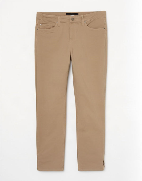 Spodnie damskie Tommy Hilfiger o krótkim kroju US 12 Large W32 L26 Beżowe