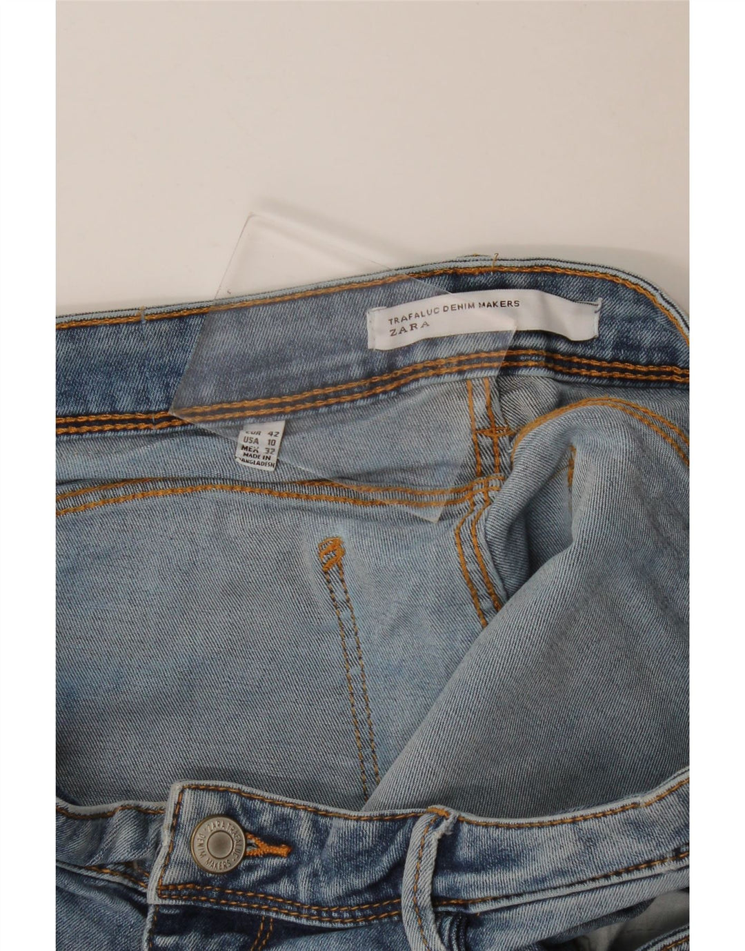 Damskie spodnie jeansowe Zara Hot EU 42 Large W32 Blue