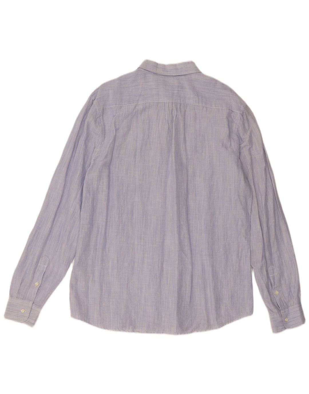 Koszula męska Wrangler, duża, niebieska, bawełniana w prążki