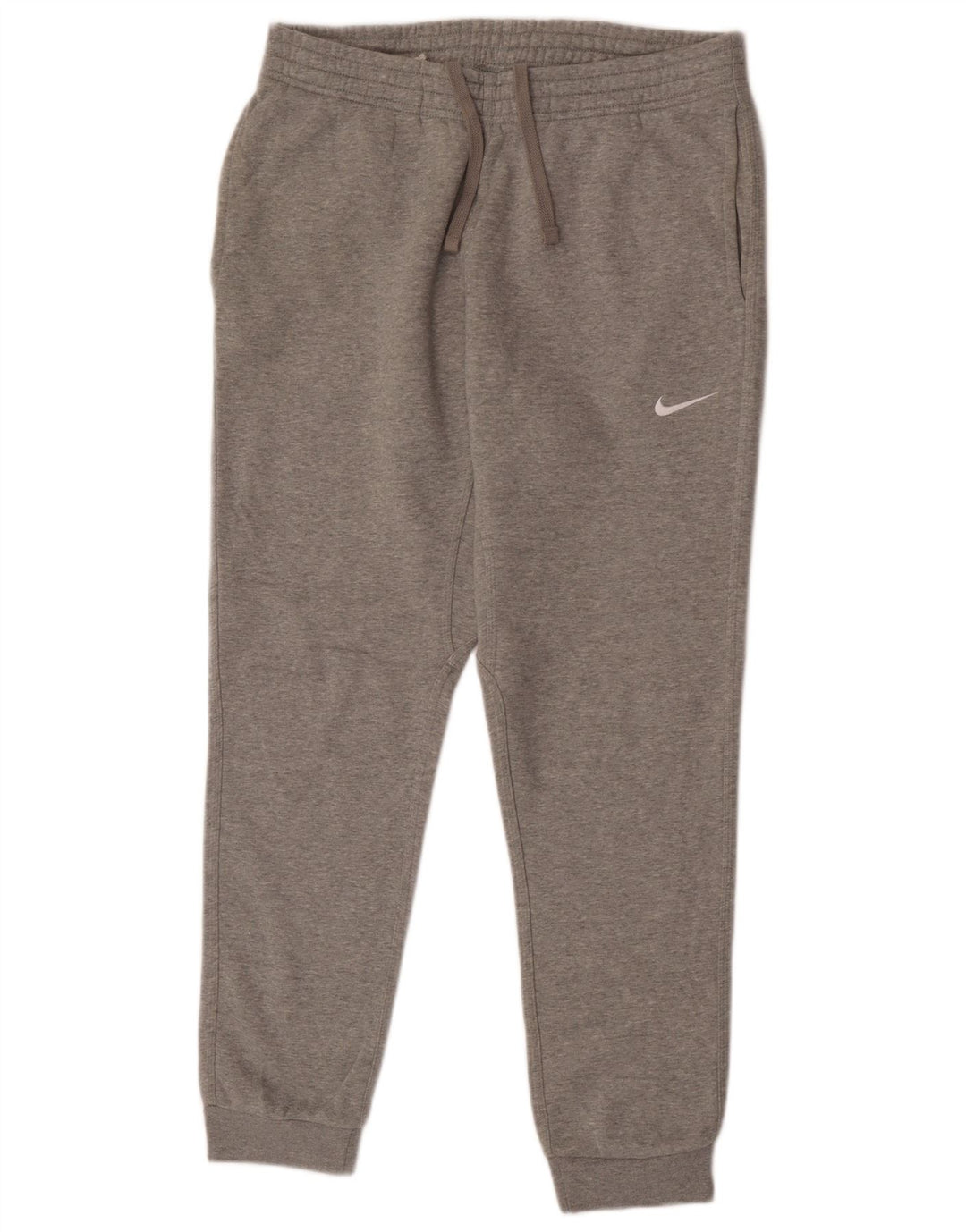 Męskie spodnie dresowe Nike, duże, szare, bawełniane
