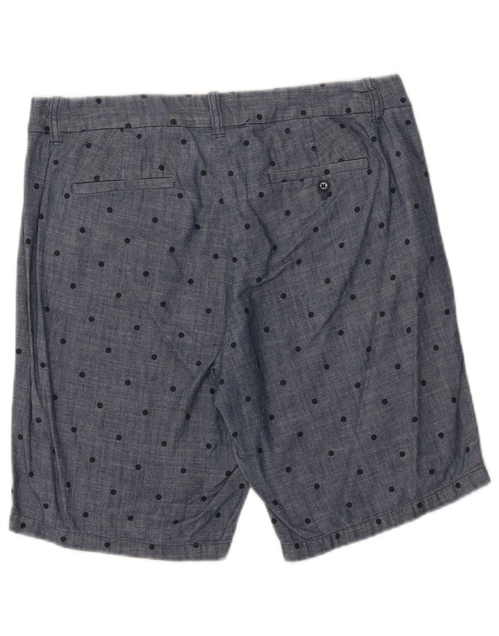 Bermudy damskie J. CREW US 8 Medium W32 Granatowe w cętki