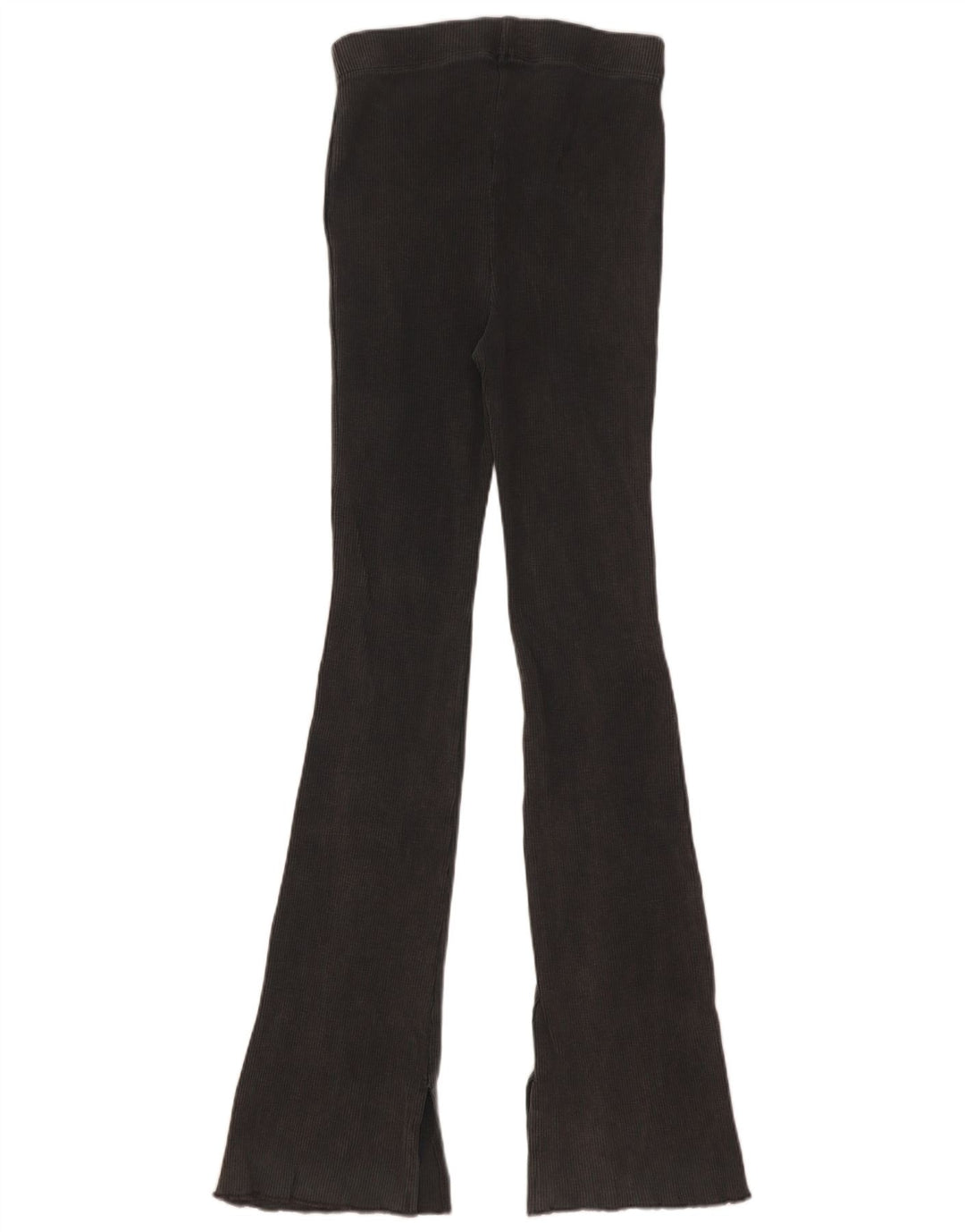 Damskie legginsy Zara Flare UK 8 Small, szare, bawełniane