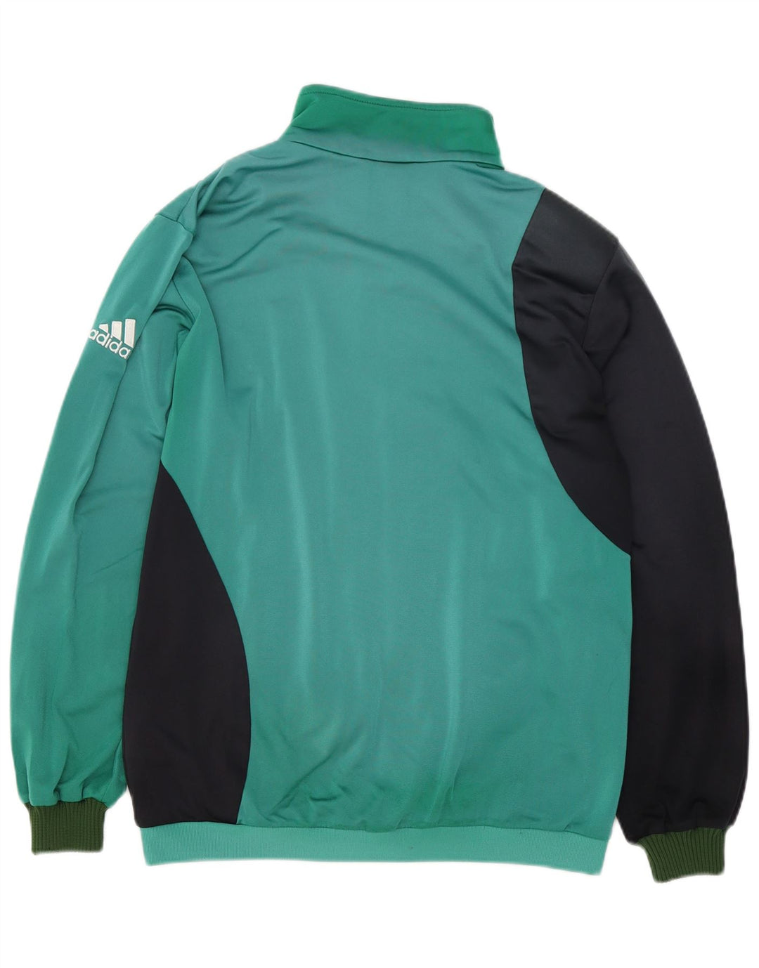 Męska kurtka dresowa Adidas UK 40/42 w kolorze średniej zieleni