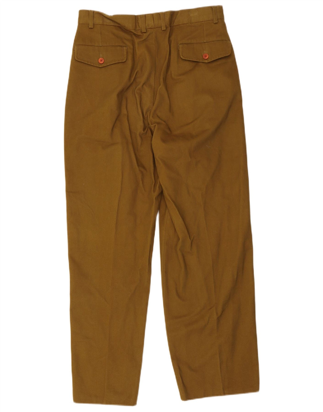 Męskie spodnie garniturowe Solleone IT 48 Medium W32 L30 Khaki Cotton
