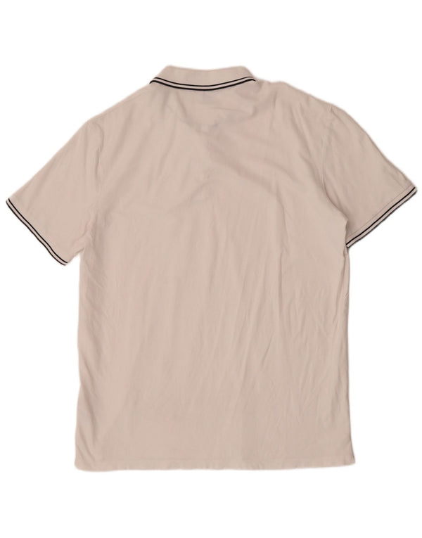 Męska koszulka polo Jack & Jones Core z krótkim rękawem i regularnym krojem, 2XL, biała bawełna