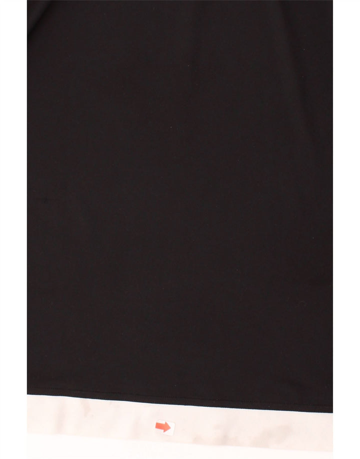 ADIDAS Mens Climalite T-Shirt Top Medium Black Colourblock Polyester Vintage Adidas and Second-Hand Adidas from Messina Hembry 