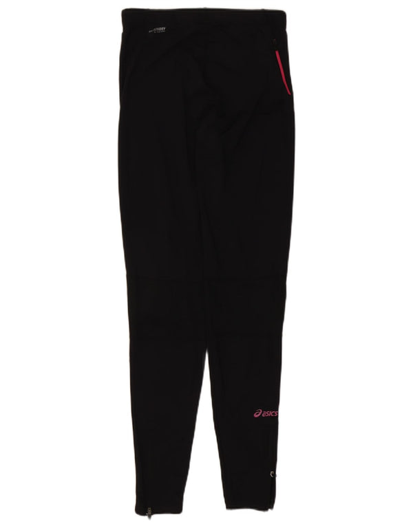Damskie legginsy graficzne Asics UK 12, średni czarny poliester