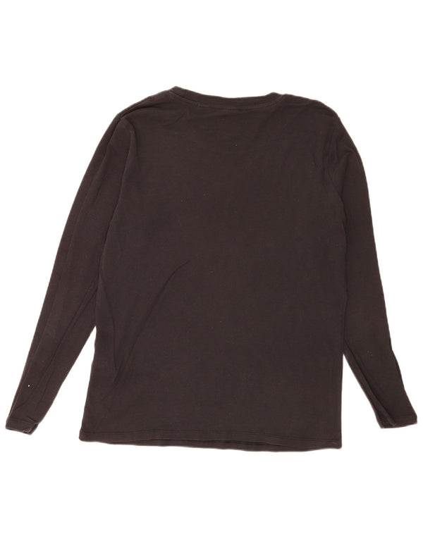 Damski top Levi's z długim rękawem, UK 18 XL, czarna bawełna