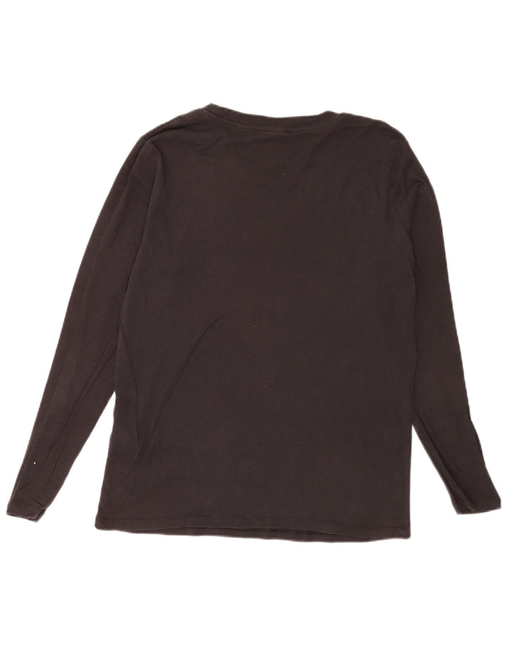 Damski top Levi's z długim rękawem, UK 18 XL, czarna bawełna