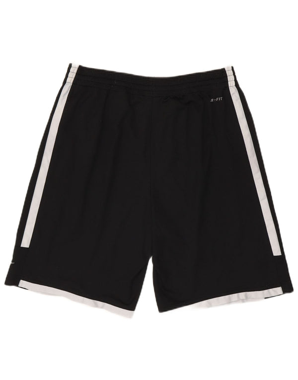 Męskie spodenki sportowe Nike Dri Fit, mały czarny, poliestrowy blok kolorów
