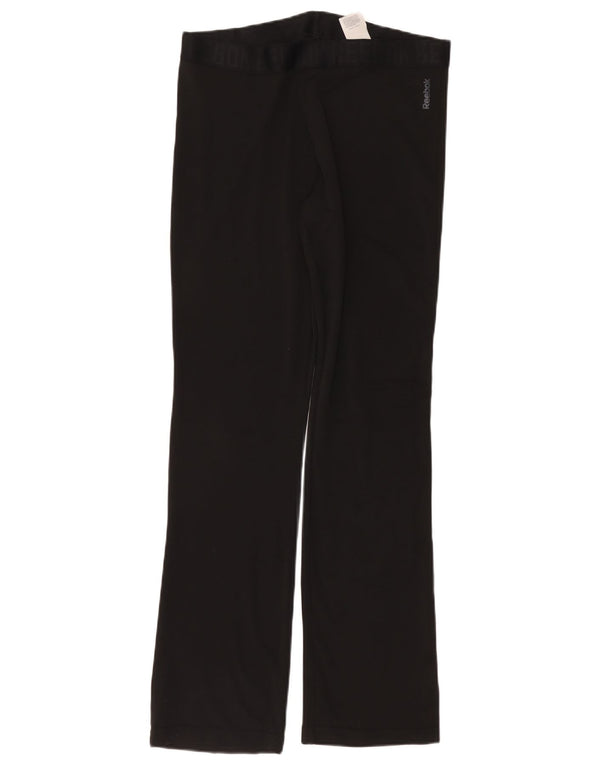 Legginsy damskie REEBOK UK 12/14, średni czarny poliester