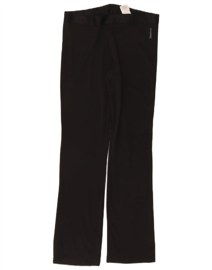 Legginsy damskie REEBOK UK 12/14, średni czarny poliester