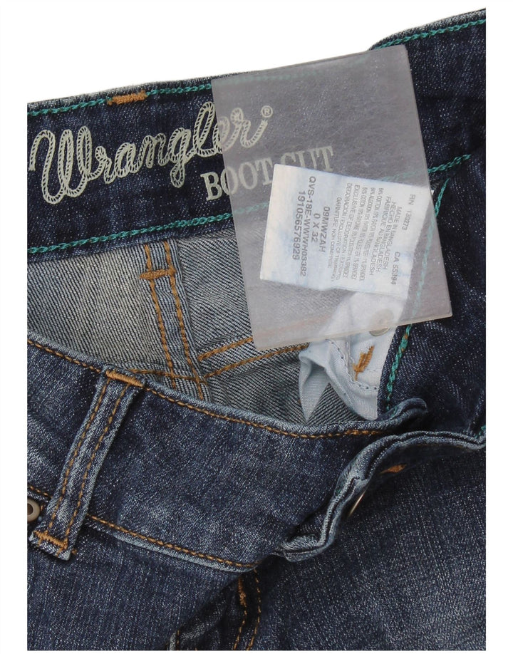 Damskie jeansy Bootcut WRANGLER US 0 XS W26 L32 Niebieskie, bawełniane