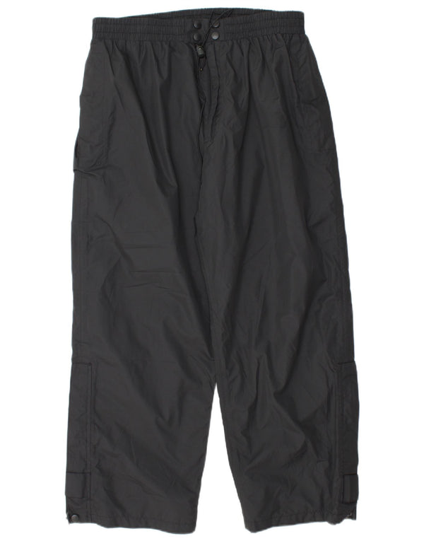 KARTEL Mens Waterproof Trousers XL W38 L25 Black Polyester