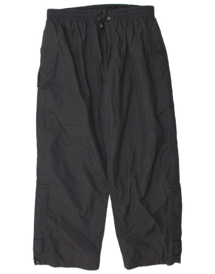 KARTEL Mens Waterproof Trousers XL W38 L25 Black Polyester